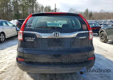 2016 Honda Cr-V Lx from USA, damaged, VIN 2HKRM4H37GH636218